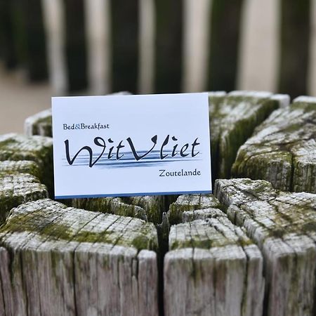 B&B Witvliet, Kamers En Studio Met Heerlijk Ontbijt ! ザウテランデ エクステリア 写真